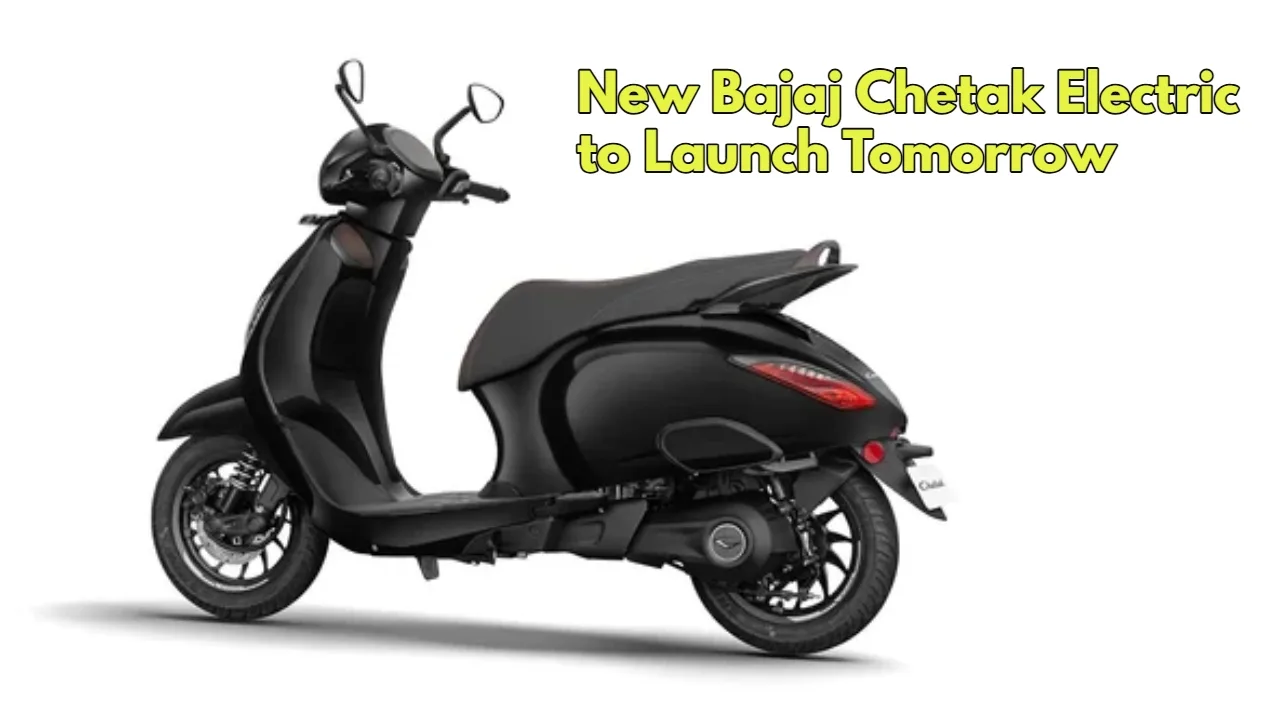 New Bajaj Chetak Electric Scooter...